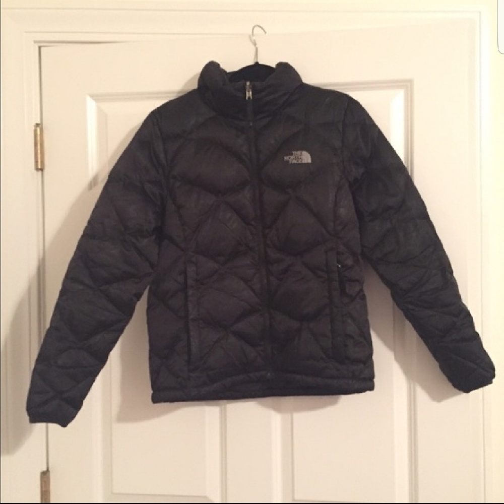 Black North Face Puffer Coat